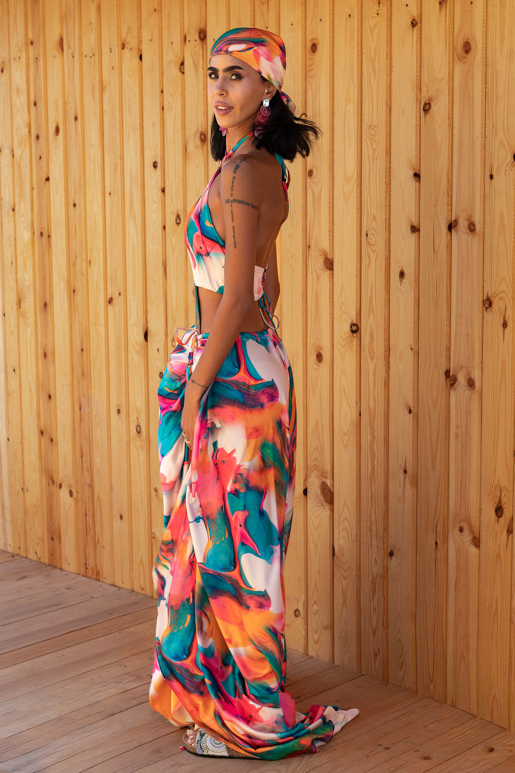 Silk Beach Dress