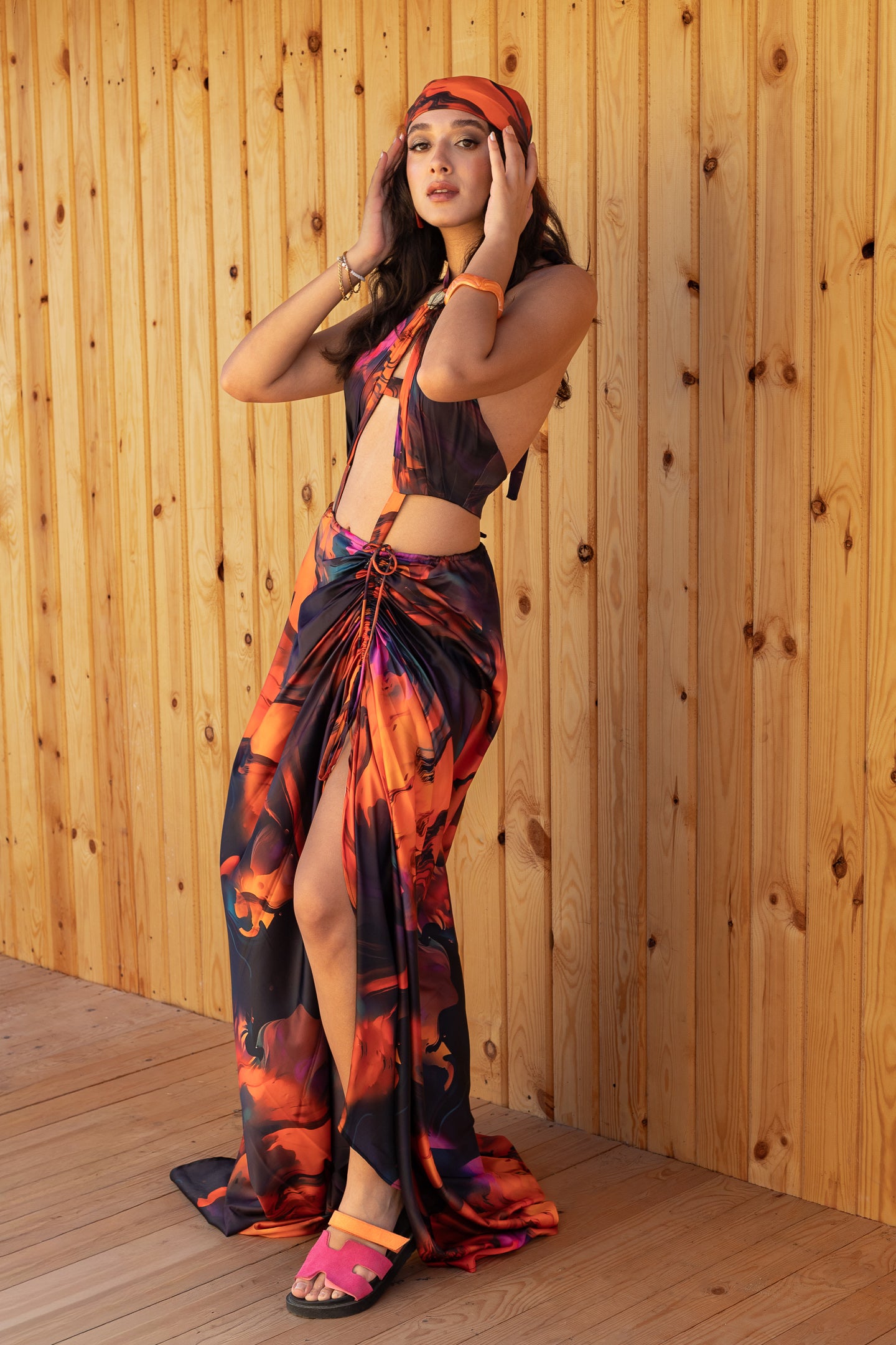 Silk Beach Dress